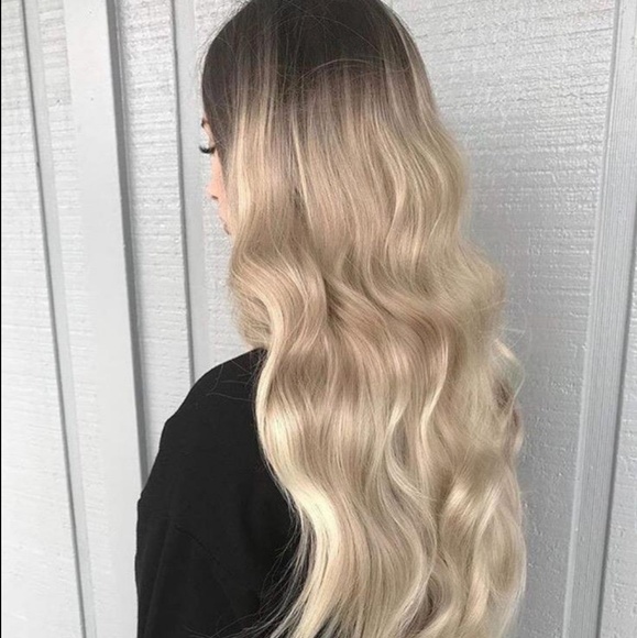 Ombre Blonde Lace Front Wig main image 6